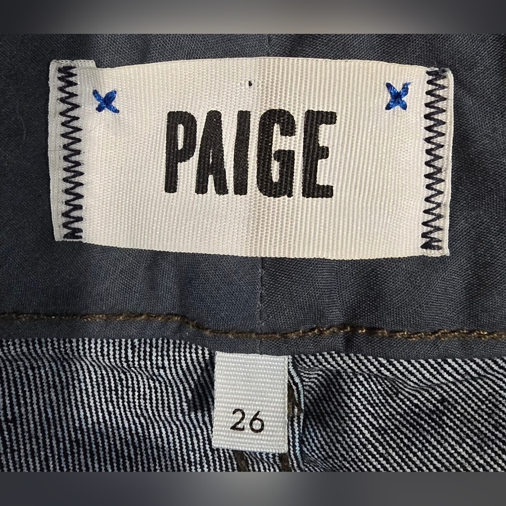 Paige Hidden Hills Flare Jeans Size 26 - Picture 6 of 8